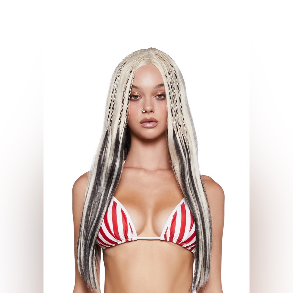 Dolls Kill Christina Dirty Nasty Costume wig new